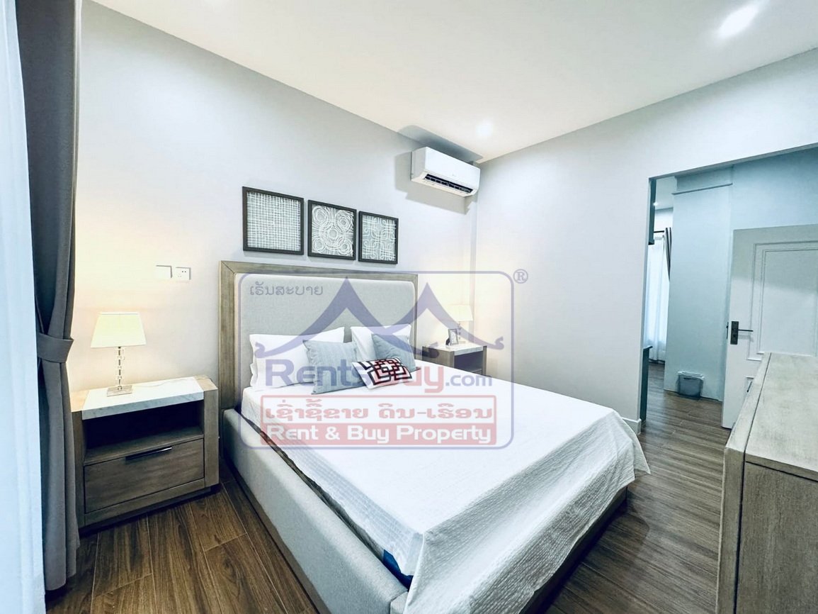 6601-Brand-New 2-Storey House in Prime Vientiane Location – $2,500/month