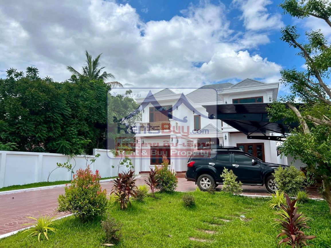 renthouse11 6611-Elegant 6-Bedroom Luxury Villa for Sale or Rent in Chinaimo, Sisattanak – Prime Vientiane Location