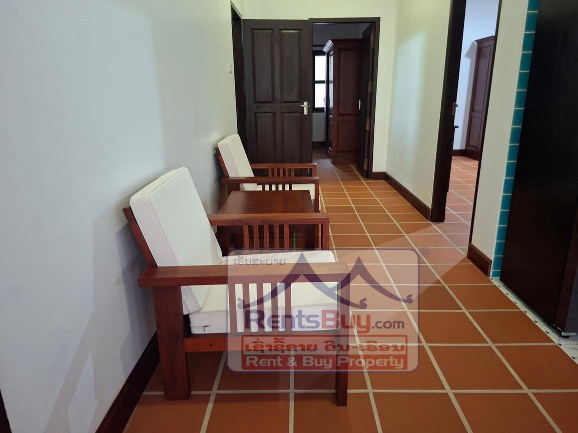 6619-Fully Furnished Villa with Pool in Prime Expat Area – Sisattanak, Vientiane