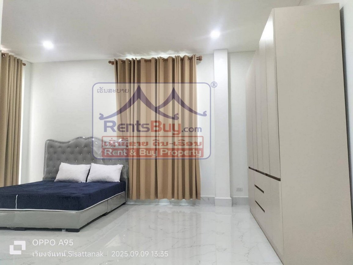 6623-Comfortable & Convenient Townhouse for Rent in Phonthan – Near Schools, Cafés & Fitness Centers