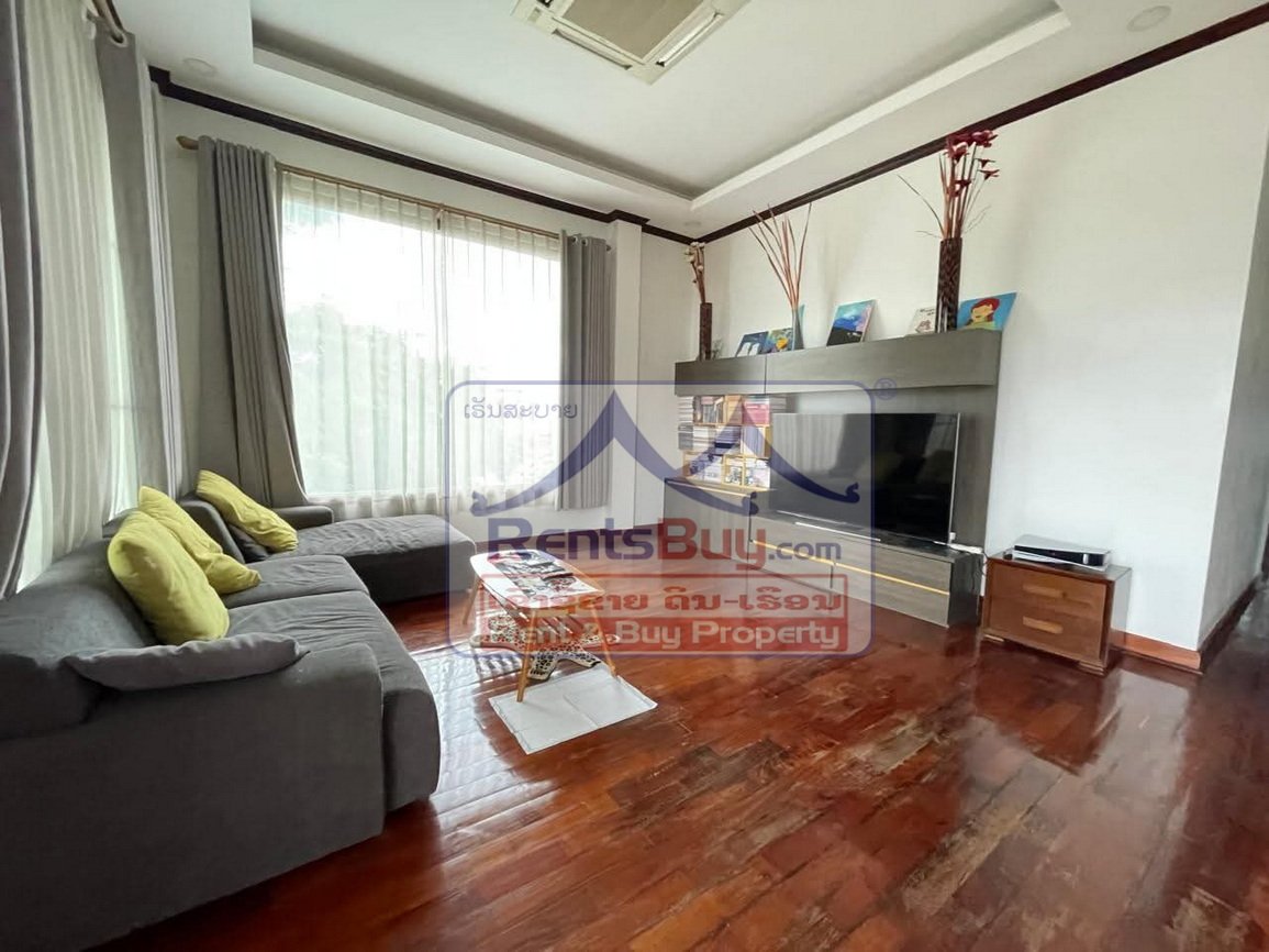 renthouse11 6624-Luxury Living in Suanmone – Modern 4BR Home with Pool & Garden in Prime Vientiane Location