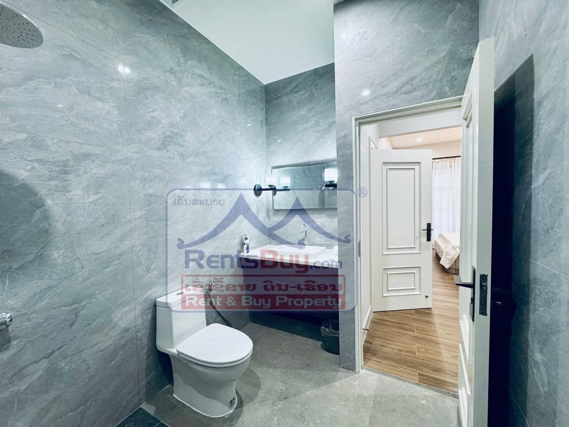 6601-Brand-New 2-Storey House in Prime Vientiane Location – $2,500/month