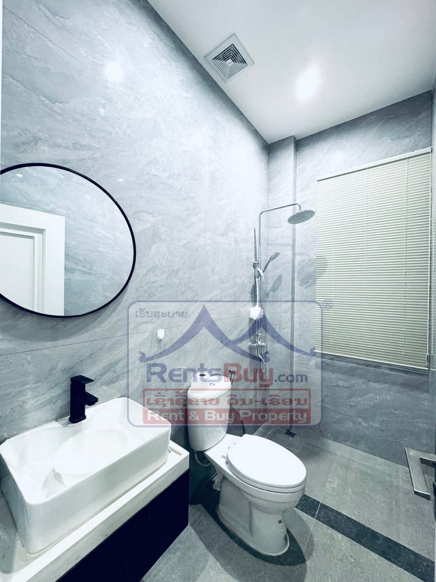 6601-Brand-New 2-Storey House in Prime Vientiane Location – $2,500/month