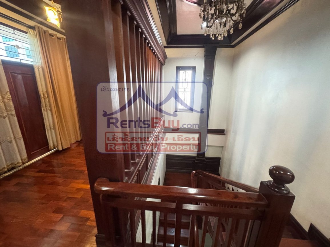 6631-Fully Furnished 4-Bedroom Villa for Rent in Dong Savanh – Move-In Ready