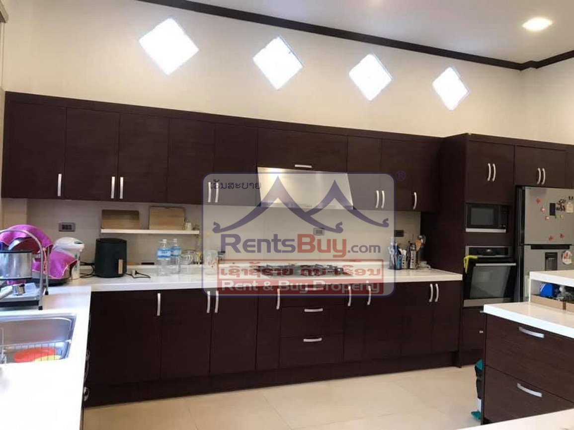 renthouse16 6624-Luxury Living in Suanmone – Modern 4BR Home with Pool & Garden in Prime Vientiane Location