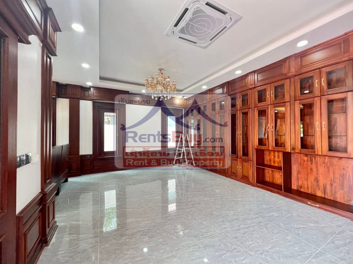 renthouse16 6611-Elegant 6-Bedroom Luxury Villa for Sale or Rent in Chinaimo, Sisattanak – Prime Vientiane Location