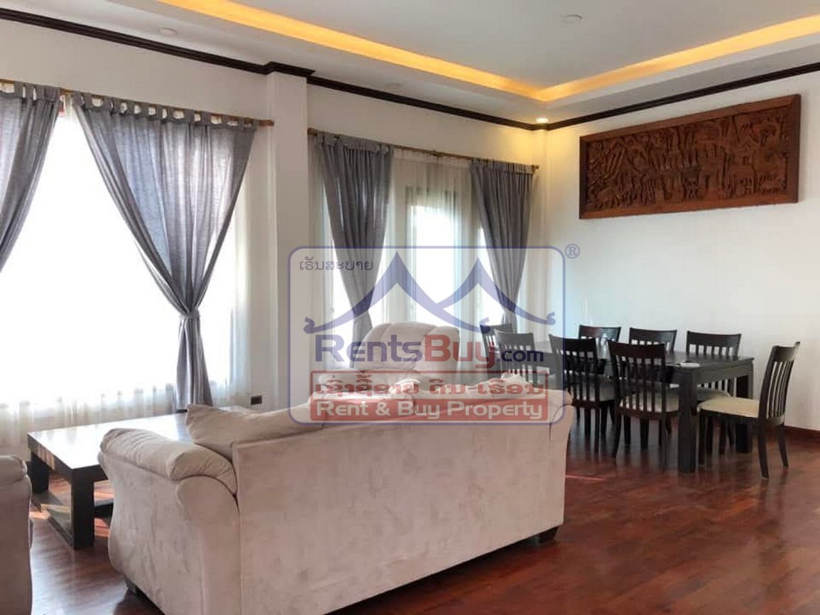 renthouse17 6624-Luxury Living in Suanmone – Modern 4BR Home with Pool & Garden in Prime Vientiane Location