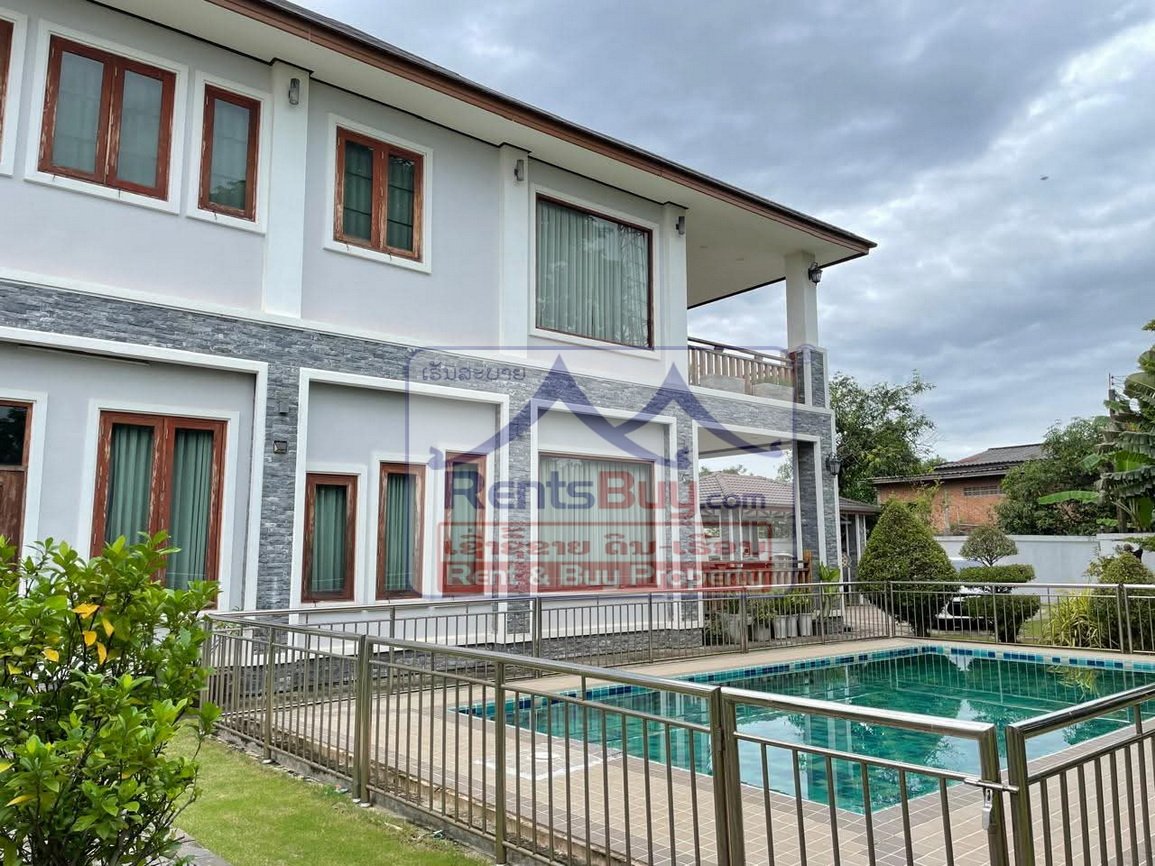 renthouse19 6624-Luxury Living in Suanmone – Modern 4BR Home with Pool & Garden in Prime Vientiane Location