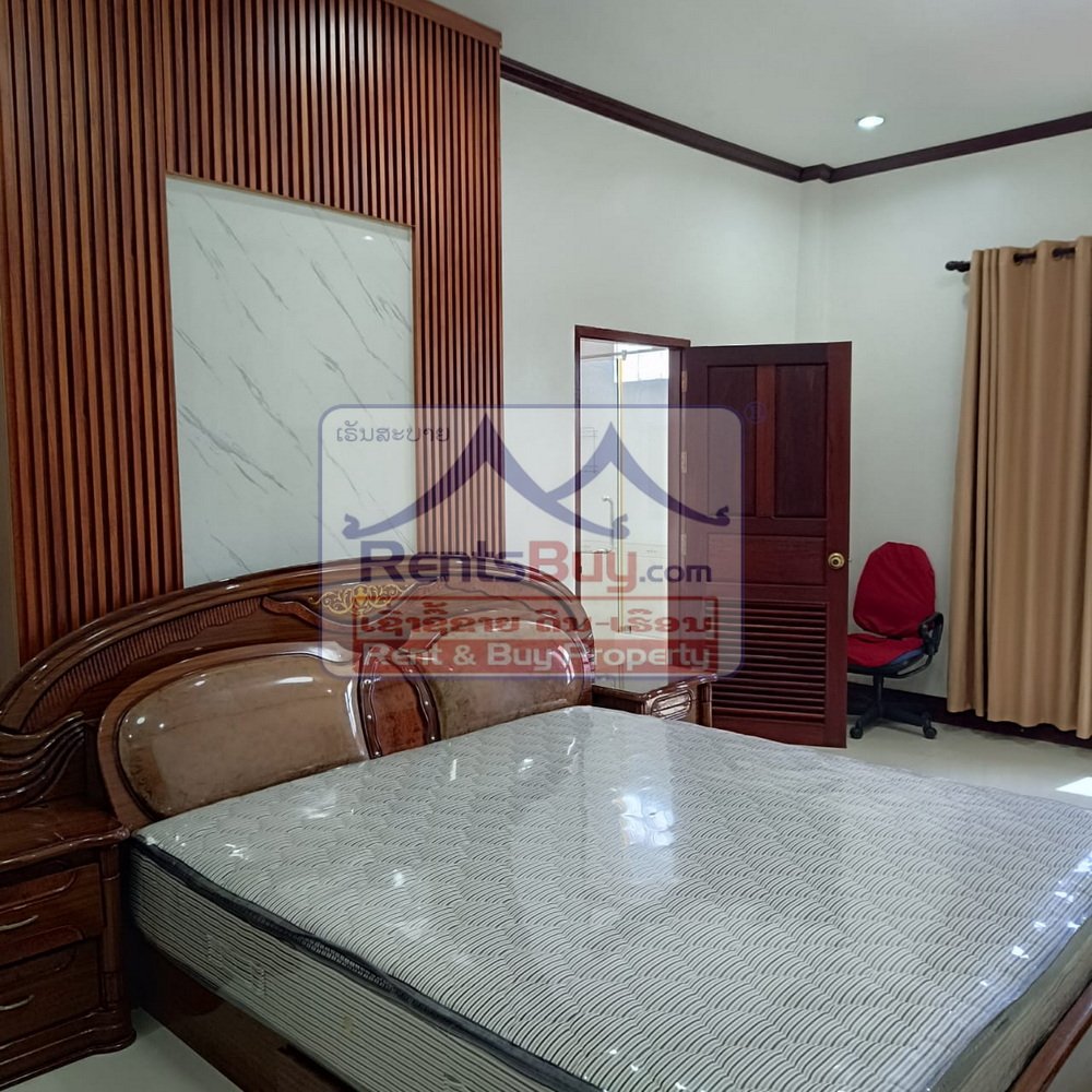 6631-Fully Furnished 4-Bedroom Villa for Rent in Dong Savanh – Move-In Ready