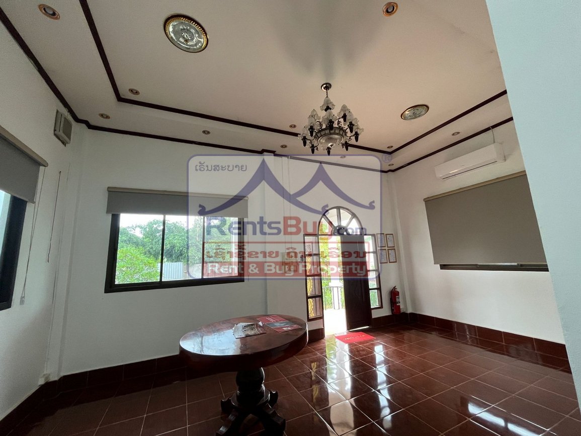 6622-Prime Roadside Commercial Property for Rent in Nonkhor – 900m² Warehouse + Villa-Style Residence in High-Traffic Growth Zone