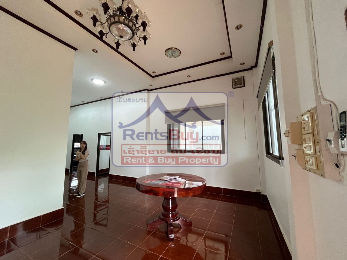 6622-Prime Roadside Commercial Property for Rent in Nonkhor – 900m² Warehouse + Villa-Style Residence in High-Traffic Growth Zone