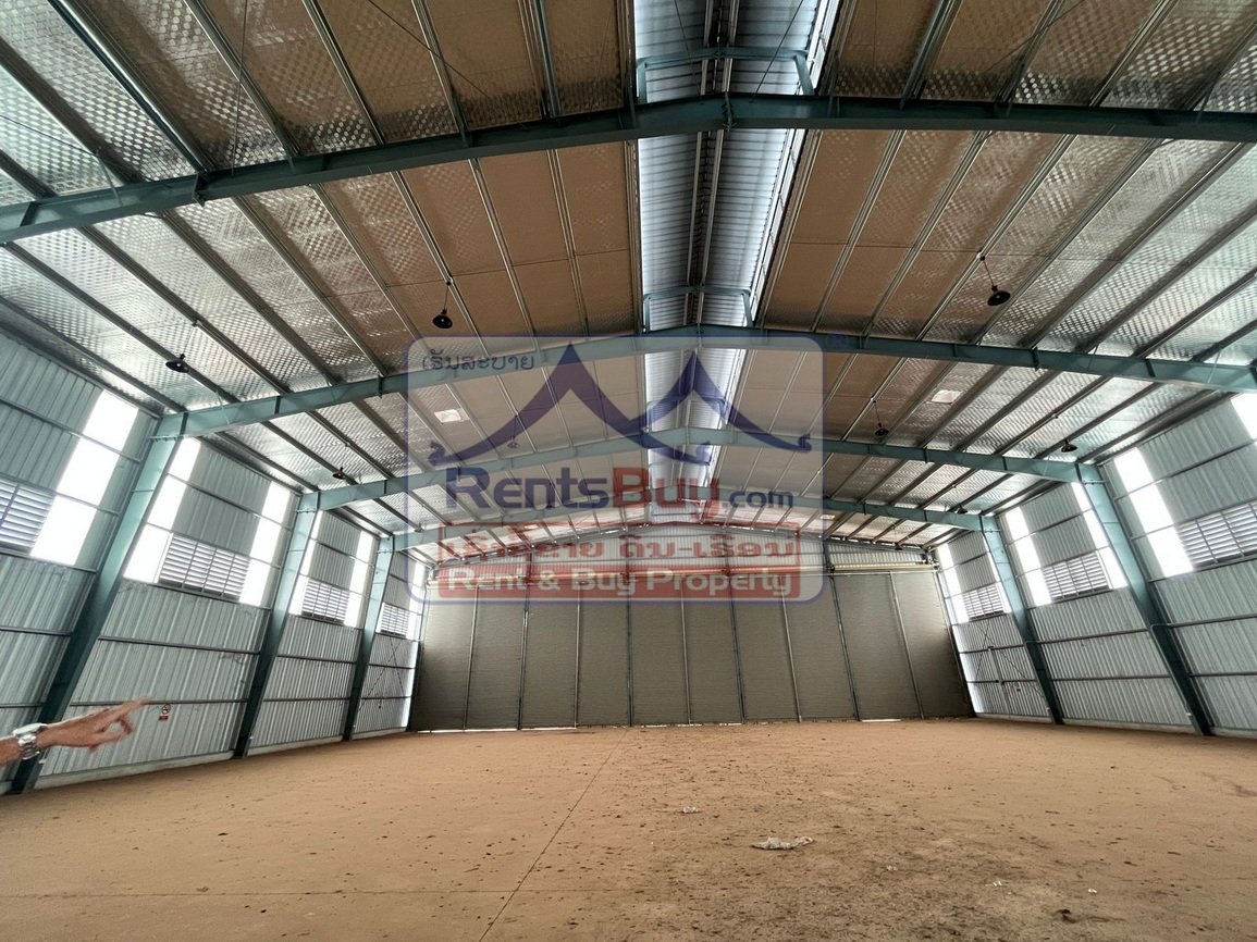 6622-Prime Roadside Commercial Property for Rent in Nonkhor – 900m² Warehouse + Villa-Style Residence in High-Traffic Growth Zone
