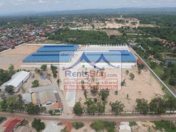 6600-Strategic 10 Hectare Industrial Site with Warehouses – Sikhottabong, Vientiane