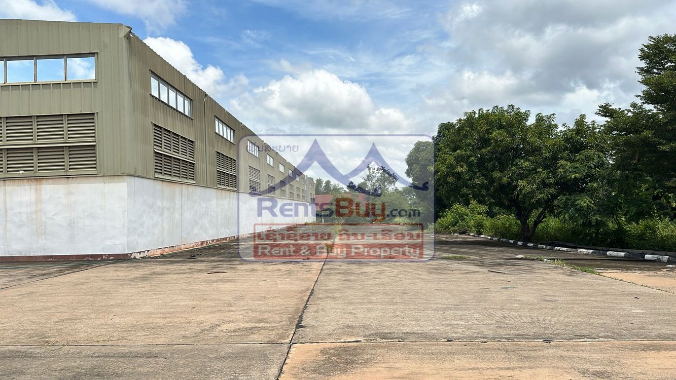 6600-Strategic 10 Hectare Industrial Site with Warehouses – Sikhottabong, Vientiane