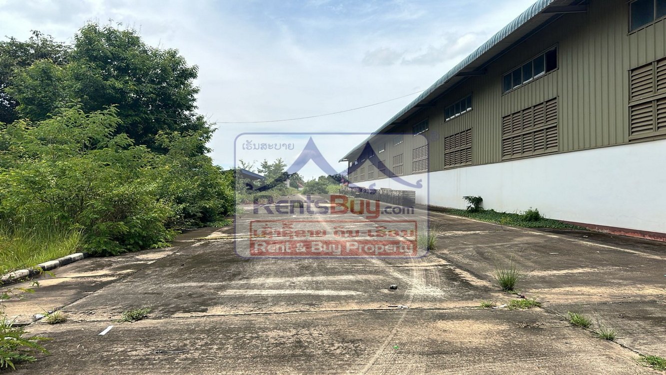 6600-Strategic 10 Hectare Industrial Site with Warehouses – Sikhottabong, Vientiane