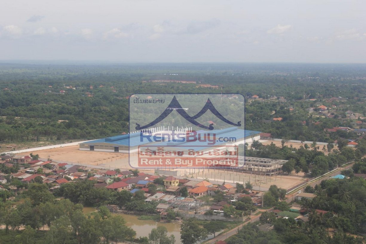 6600-Strategic 10 Hectare Industrial Site with Warehouses – Sikhottabong, Vientiane