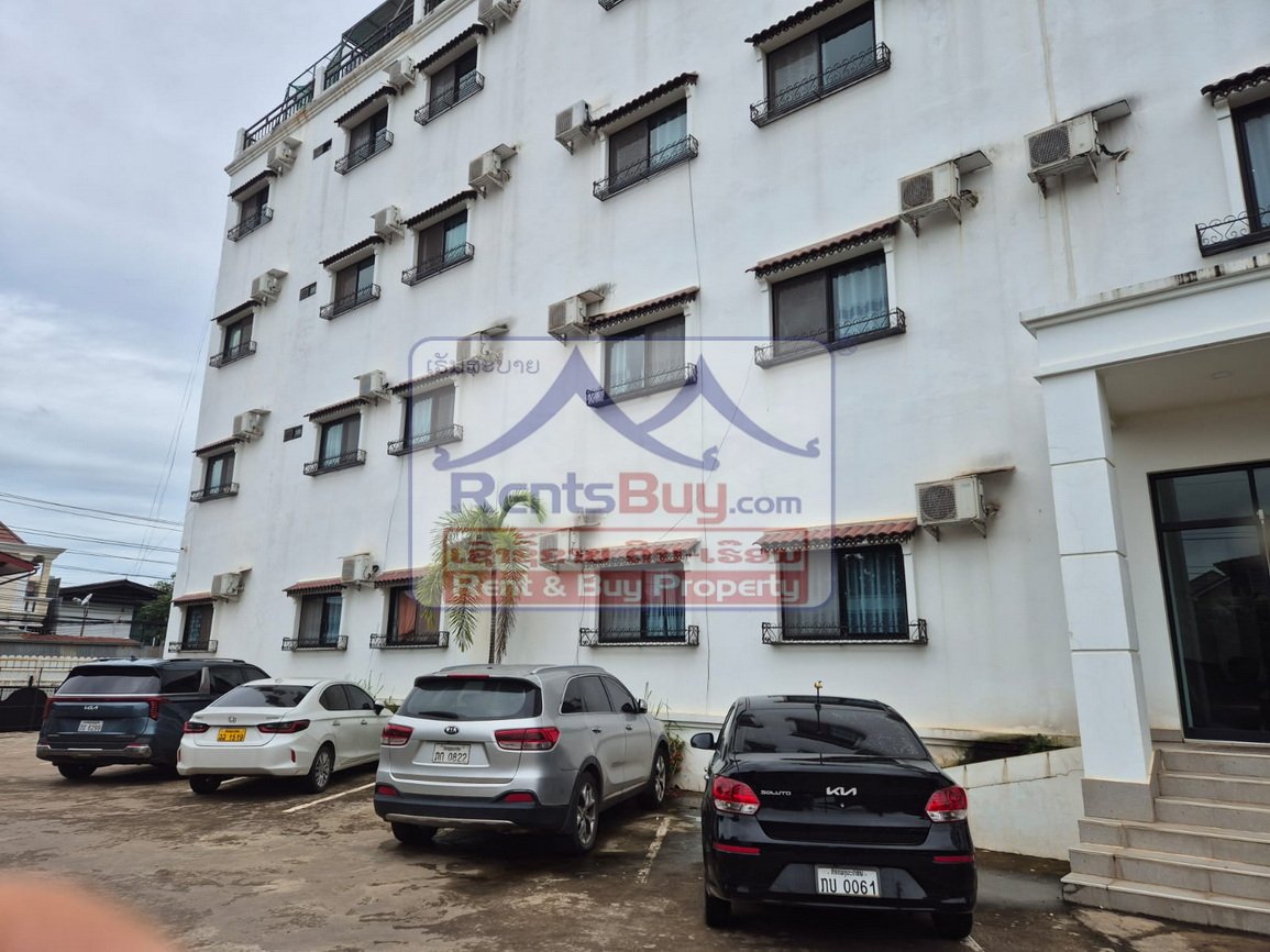 6707-Modern 71-Unit Leasehold Apartment Building for Takeover Near 103 Hospital, Vientiane Capital – High-Yield Rental Business & Investment Opportunity