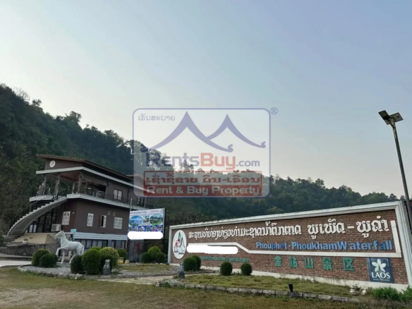 6692-Exceptional Eco-Tourism Property for Sale at Phou Phet – Phou Kham Waterfall, Luang Namtha, Laos
