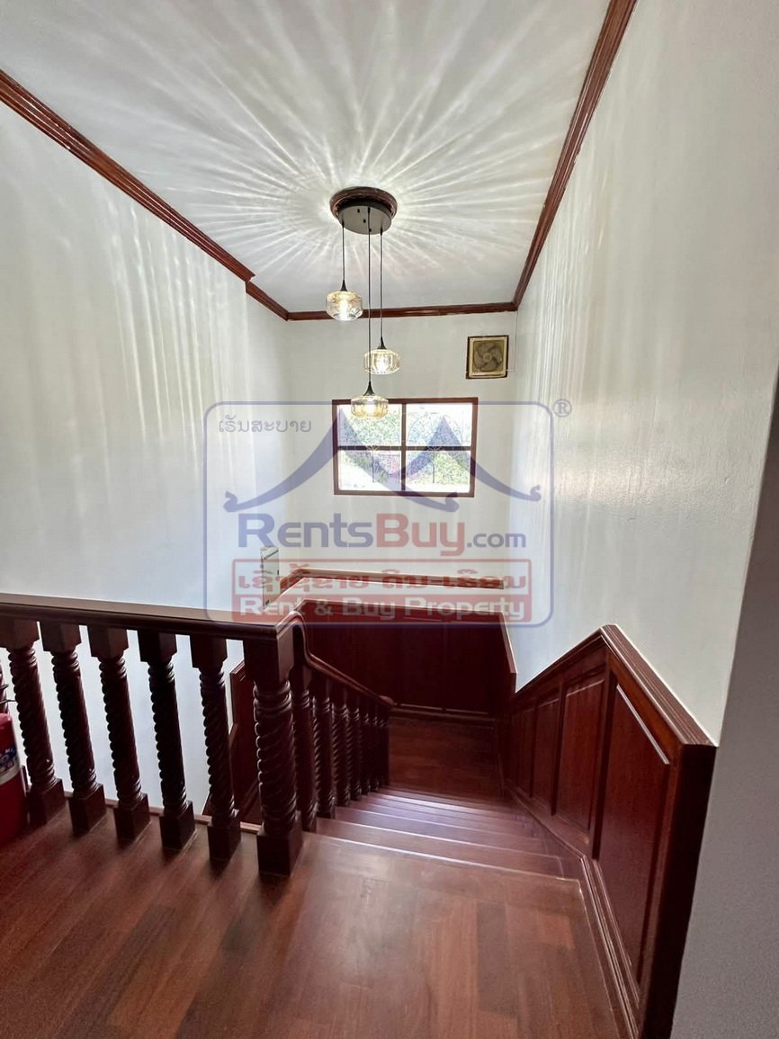 6686-Spacious Fully Furnished House for Rent – Near 103 Hospital, Sisattanak District, Vientiane Capital
