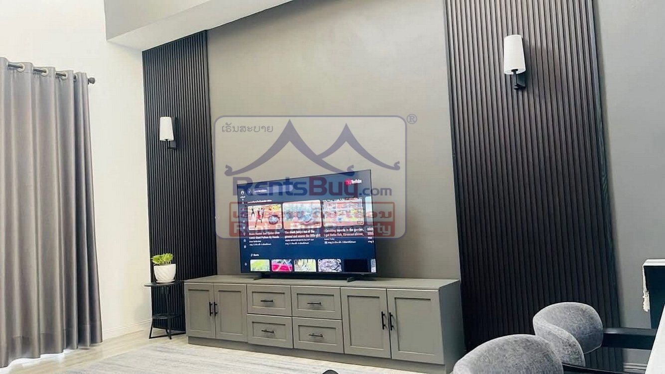 6705-Stylish 3-Bedroom Luxury Home in Sisattanak, Vientiane – Fully Furnished, $2,500/month