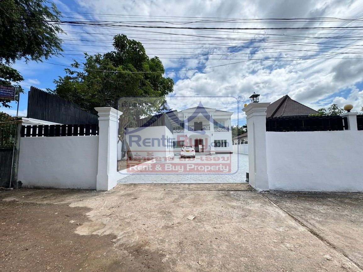 6702-Luxury 5-Bedroom Villa for Sale Near Beerlao Company – 99.9% Completed, Prime Location in Vientiane