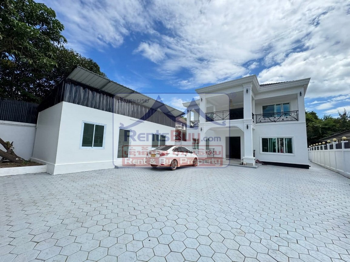 6702-Luxury 5-Bedroom Villa for Sale Near Beerlao Company – 99.9% Completed, Prime Location in Vientiane