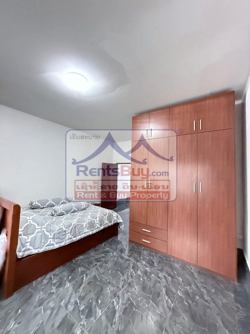 6704-Modern 2-Storey Townhouses for Rent near 150-Bed Hospital, Vientiane Capital – Fully Furnished, Ready to Move In | USD 850/month