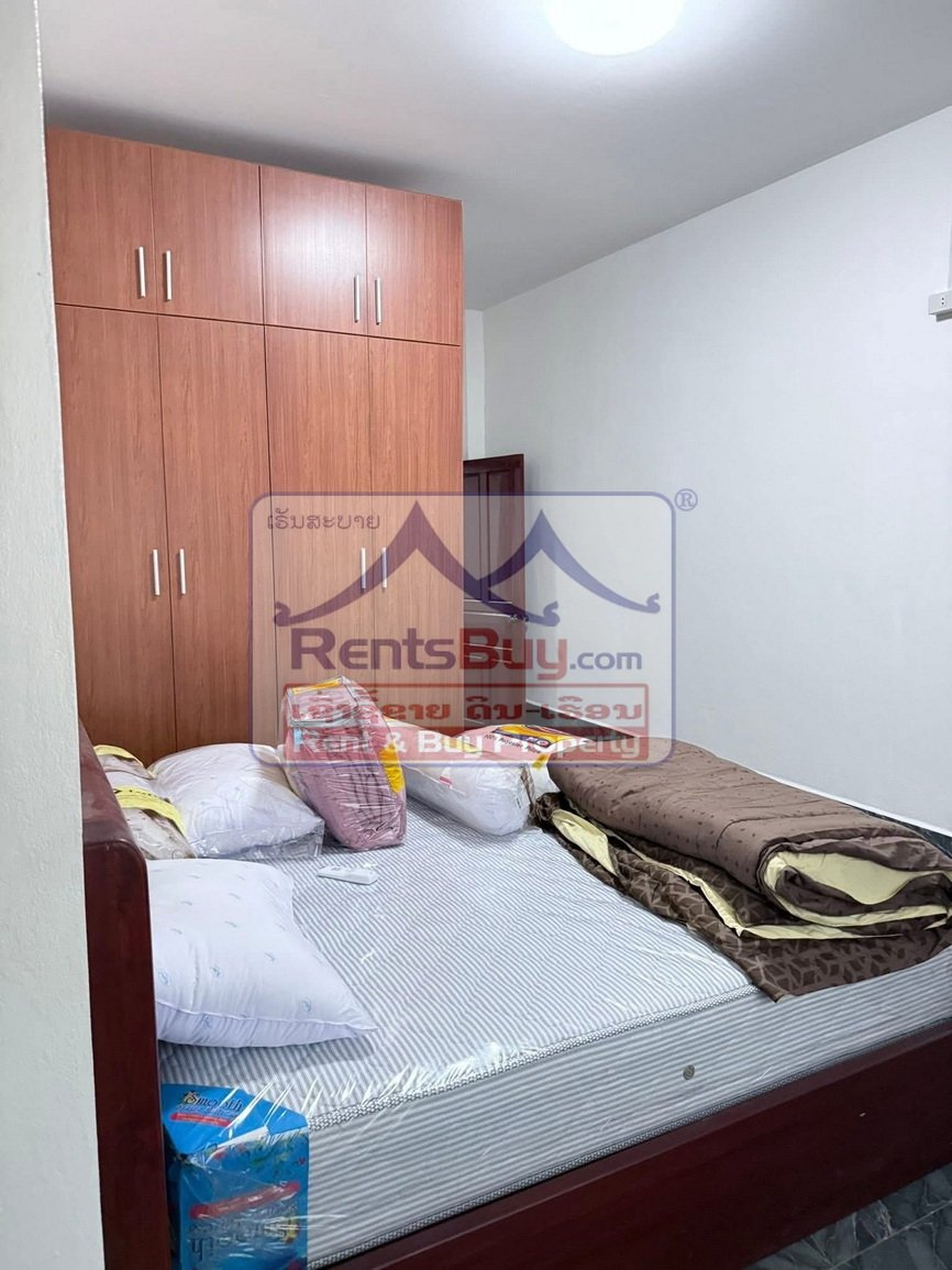 6704-Modern 2-Storey Townhouses for Rent near 150-Bed Hospital, Vientiane Capital – Fully Furnished, Ready to Move In | USD 850/month