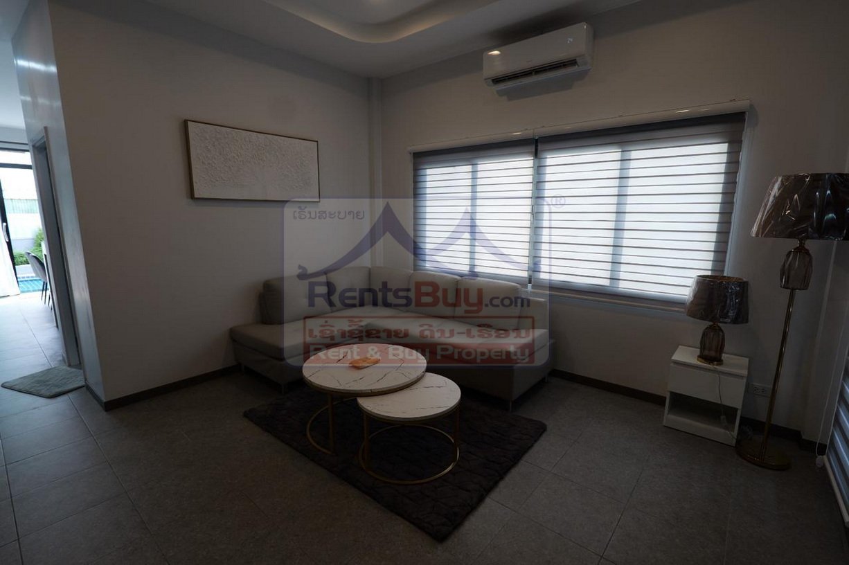 6706-Luxury 3-Bedroom Pool Villa for Rent near Australian Embassy, Sisattanak District – Exclusive Diplomatic Area