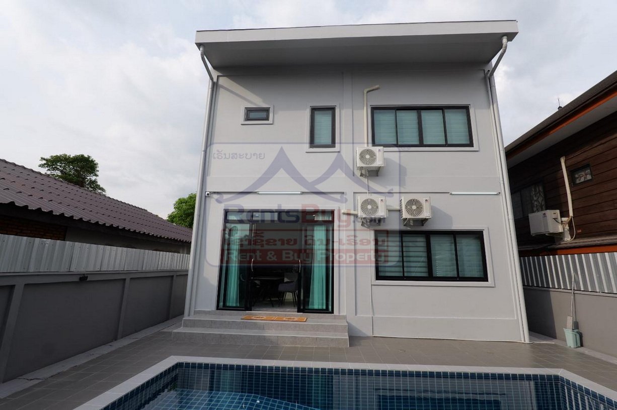 6706-Luxury 3-Bedroom Pool Villa for Rent near Australian Embassy, Sisattanak District – Exclusive Diplomatic Area