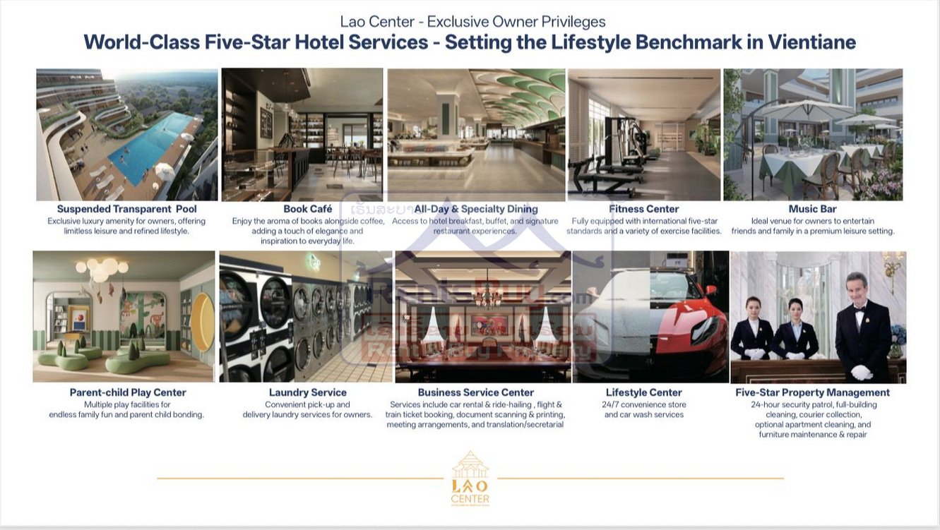 6690-Strategic Investment in Central Vientiane – Lao Center Mixed-Use Condos Now Selling