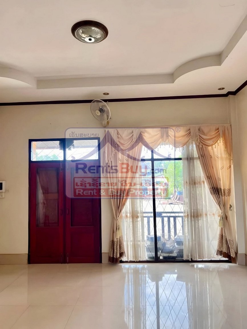 6673-Fully Furnished 3BR/4BA Home with Large Yard in Ban Nasai – $1,300/month