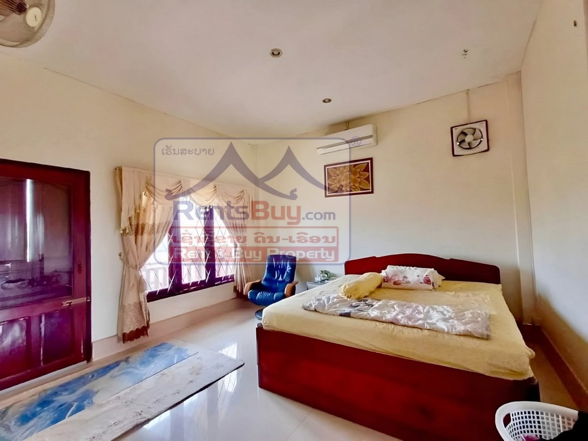 6673-Fully Furnished 3BR/4BA Home with Large Yard in Ban Nasai – $1,300/month