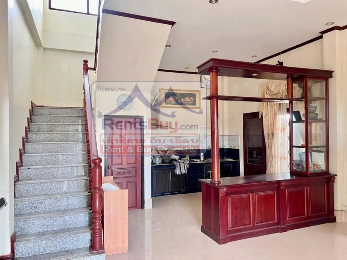 6673-Fully Furnished 3BR/4BA Home with Large Yard in Ban Nasai – $1,300/month