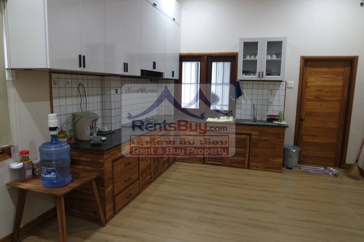 6676-Fully Furnished Villa for Rent in Prime Community Area – Near 150-Bed Hospital, Big C, and Chokthavy