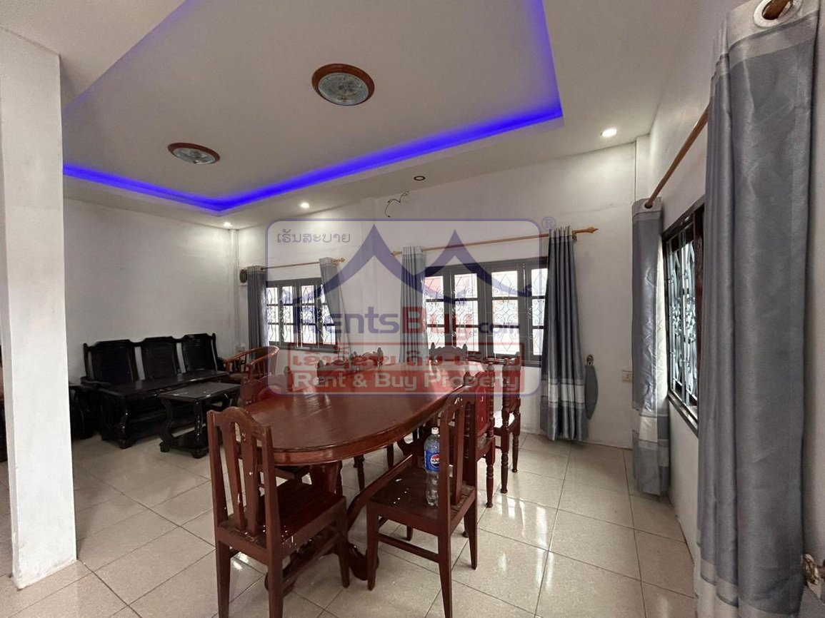 6661-Spacious 3-Bedroom House for Rent in Ban Thatlouang – Flexible Options Available  Highlighting Value & Flexibility