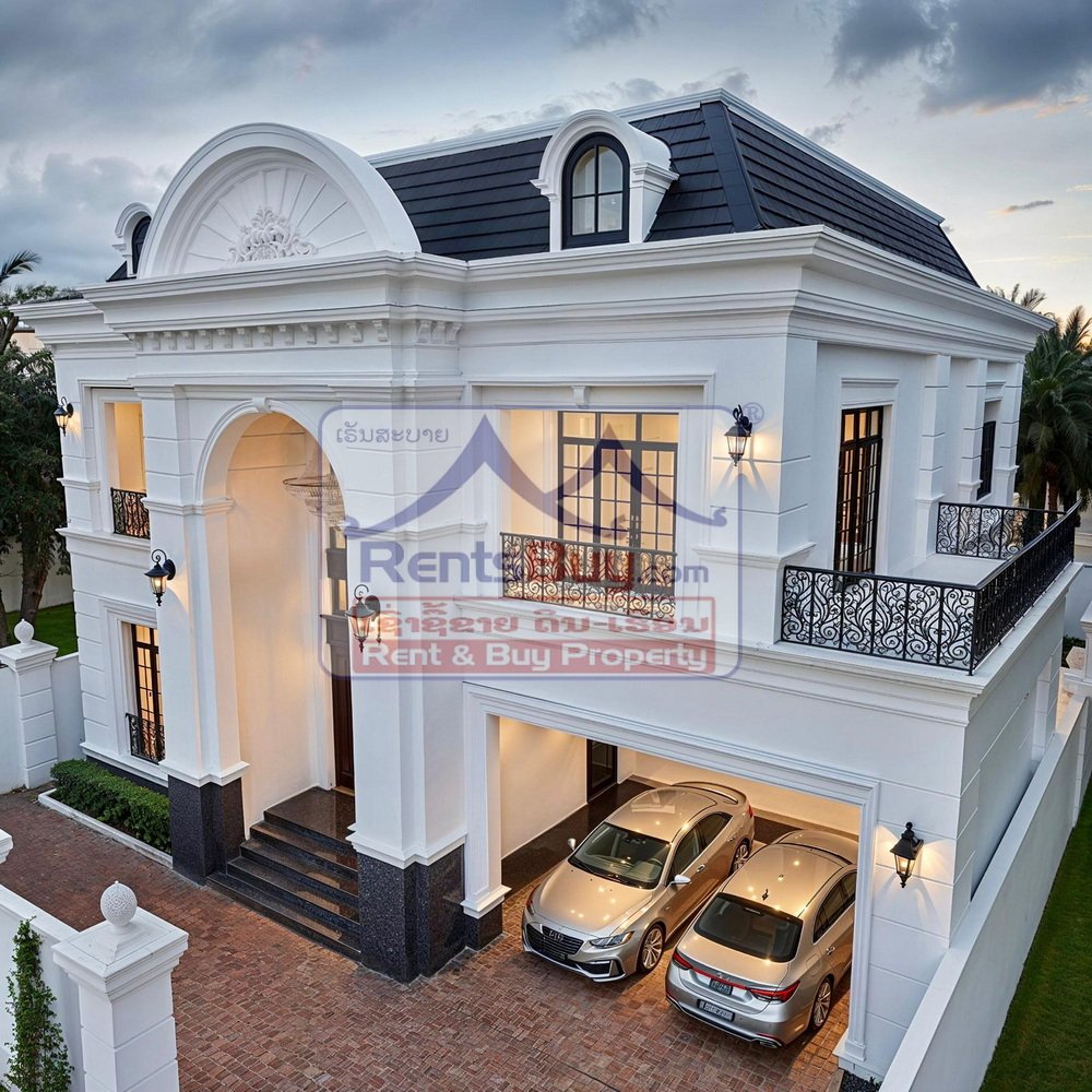 houseforrent02 6694-Exclusive 5-Bedroom Luxury Villa for Rent Near Thai Embassy – $4,500/Month