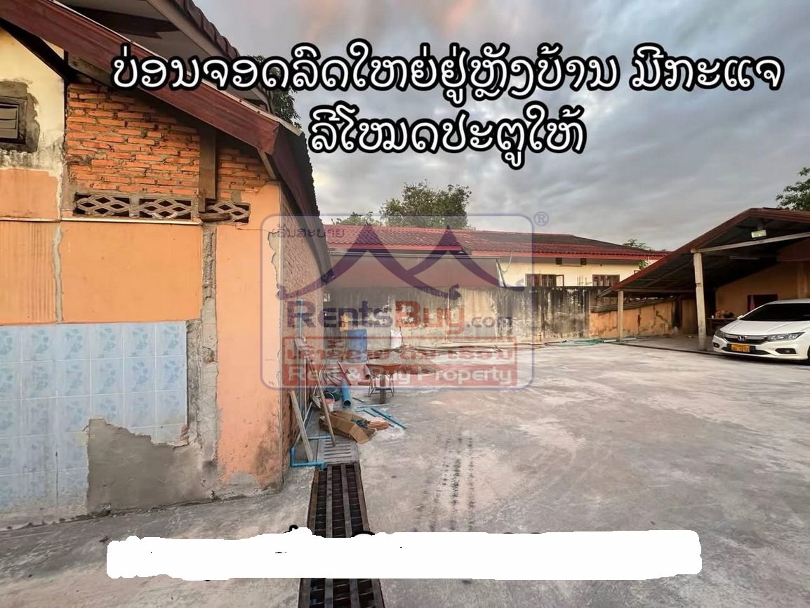 6695-Comfortable 2-Bedroom House for Rent in Nongtha Village, Chanthabuly District