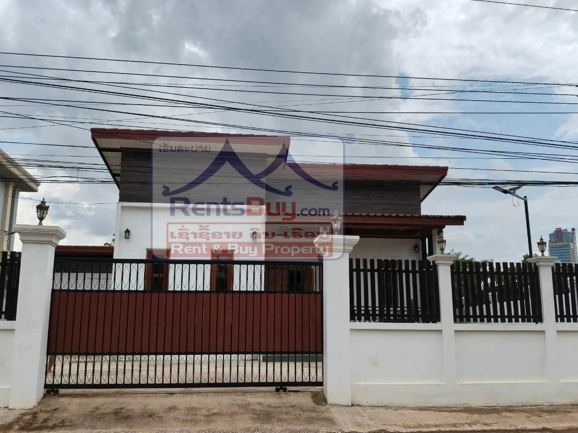 houseforrent02 6716-Fully Furnished House for Rent – Near the National Convention Hall, Xaysetha District, Vientiane Capital