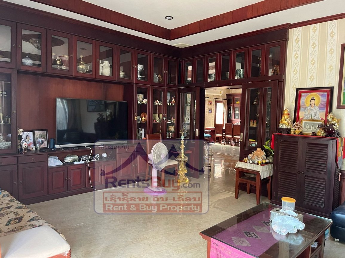 houseforrent03 6675-Spacious 6-Bedroom Lao-Style Modern Home for Rent Near CrowPlaza – $2,500/month