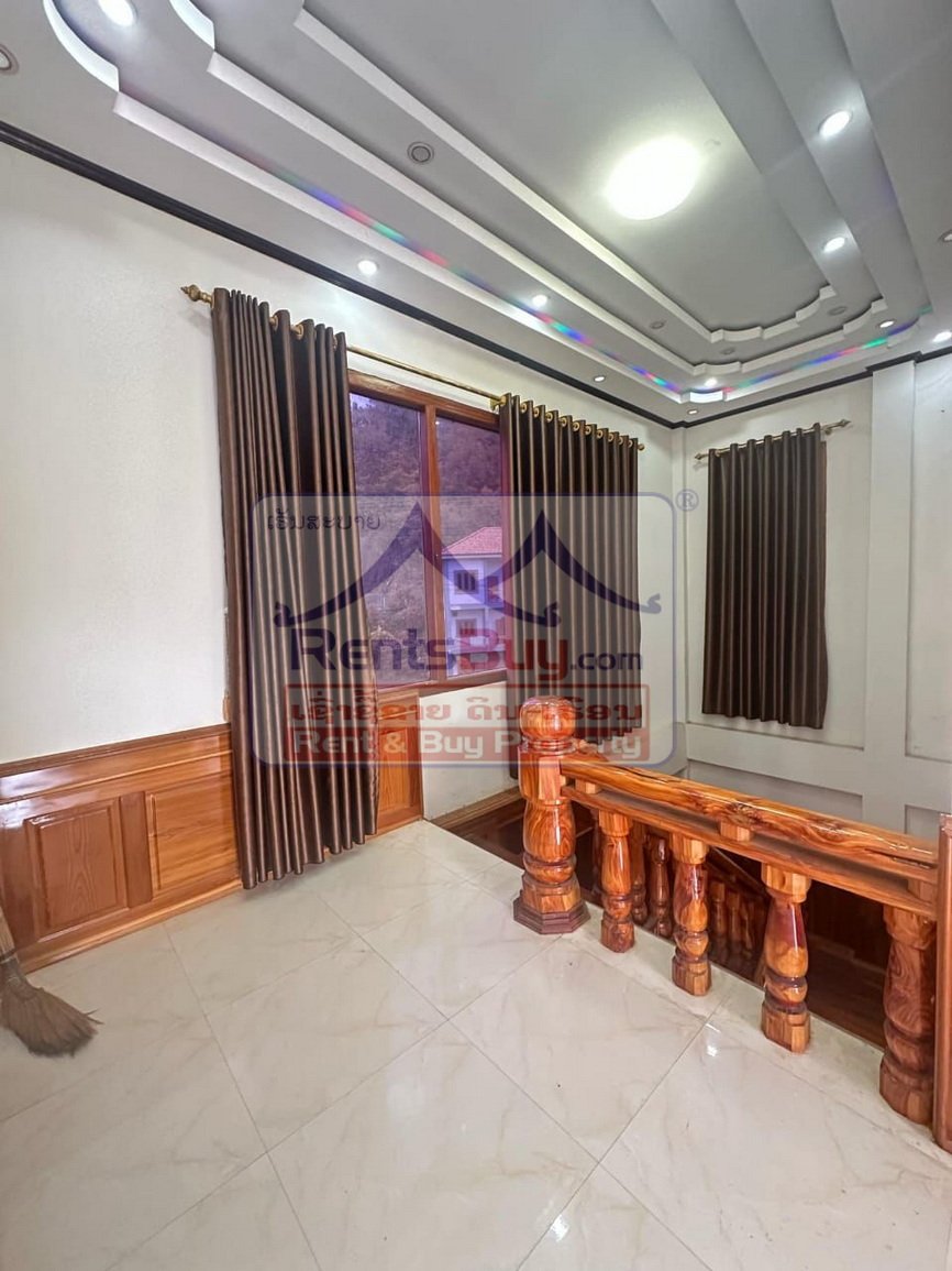 6663-Spacious 3-Story Home for Rent in Serene Ban Naleu – Only $500/Month