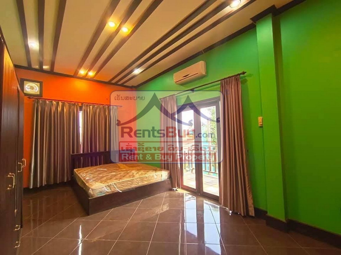houseforrent04 6699-Spacious 4-Bedroom House for Rent Near 103 Hospital and WFP, Vientiane