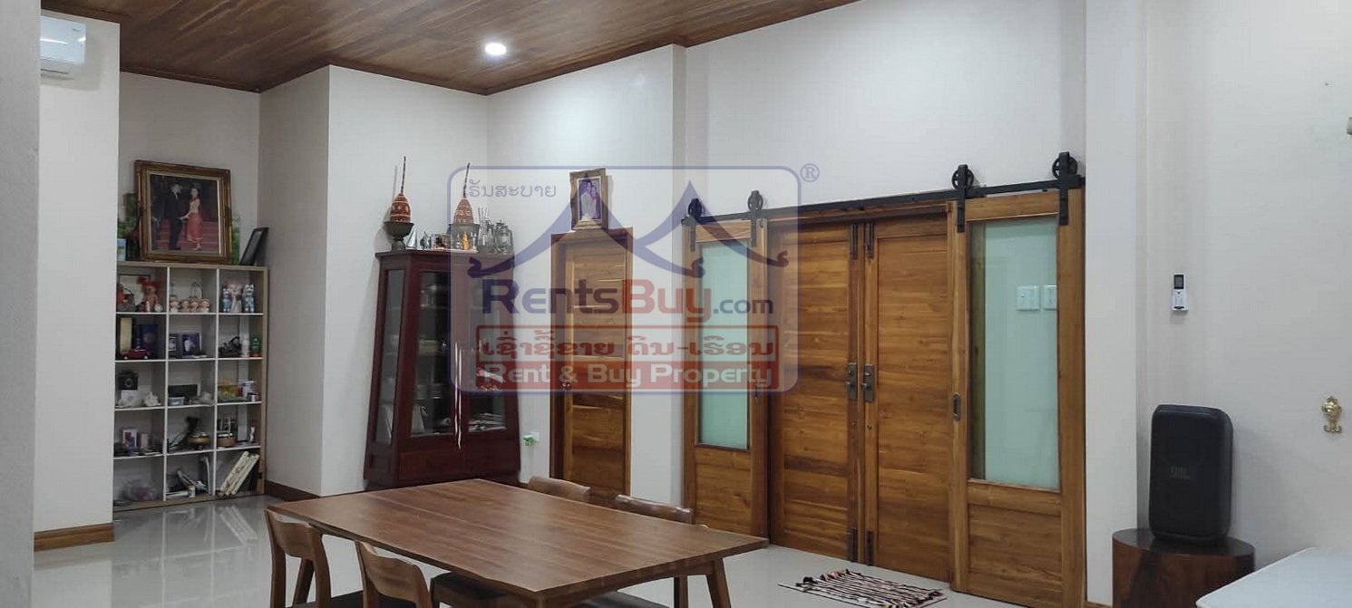 6676-Fully Furnished Villa for Rent in Prime Community Area – Near 150-Bed Hospital, Big C, and Chokthavy