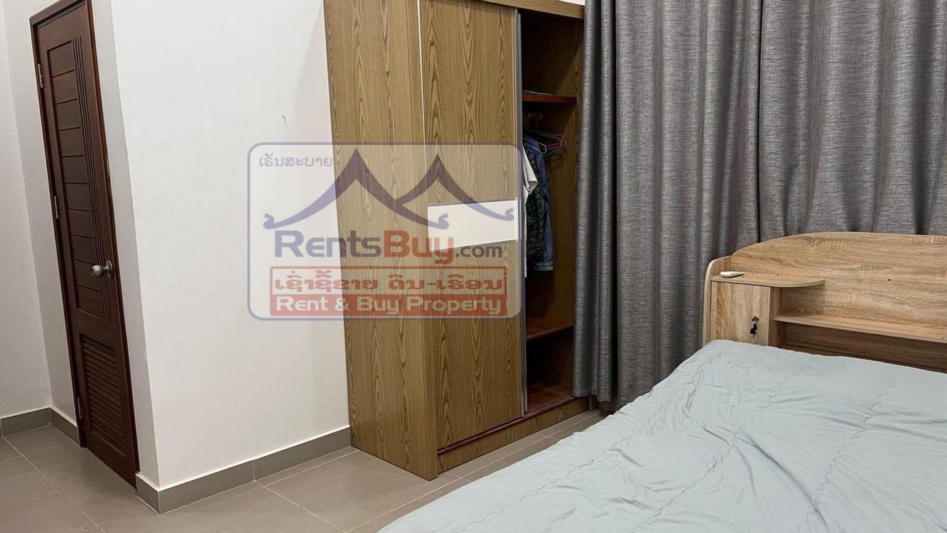 houseforrent10 6653-Modern 2-Story Villa with Guesthouse & Gym – Prime Vientiane Location