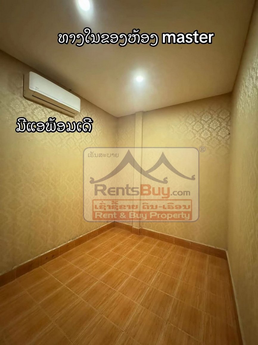 6695-Comfortable 2-Bedroom House for Rent in Nongtha Village, Chanthabuly District