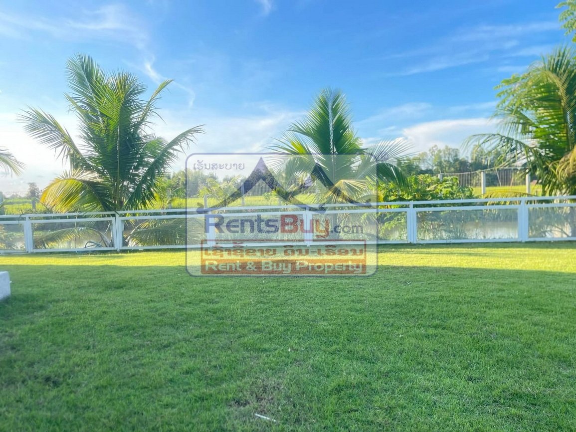 6696-Modern 2-Bedroom Villa for Rent in Hadxayfong – $900/Month with Gardener Included