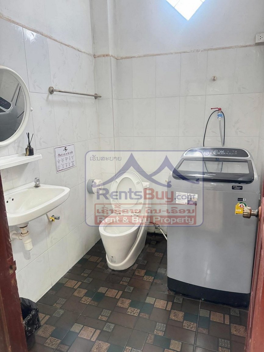houseforrent13 6714-Fully Furnished 3-Bedroom House for Rent Near Latthasavong Hotel and View Mall, Vientiane