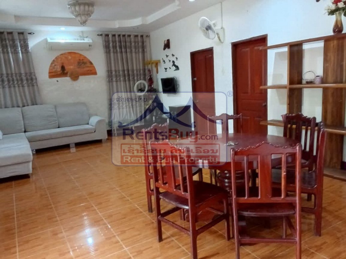 6685-Rare Opportunity: Fully Furnished 3-Bedroom Home on 400m² Land in Xaythany, Vientiane