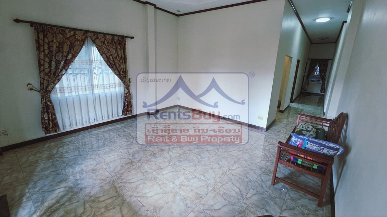 houseforsale01 6691-Well-Maintained 4-Bedroom House on 620 sqm Land – Prime Vientiane Location