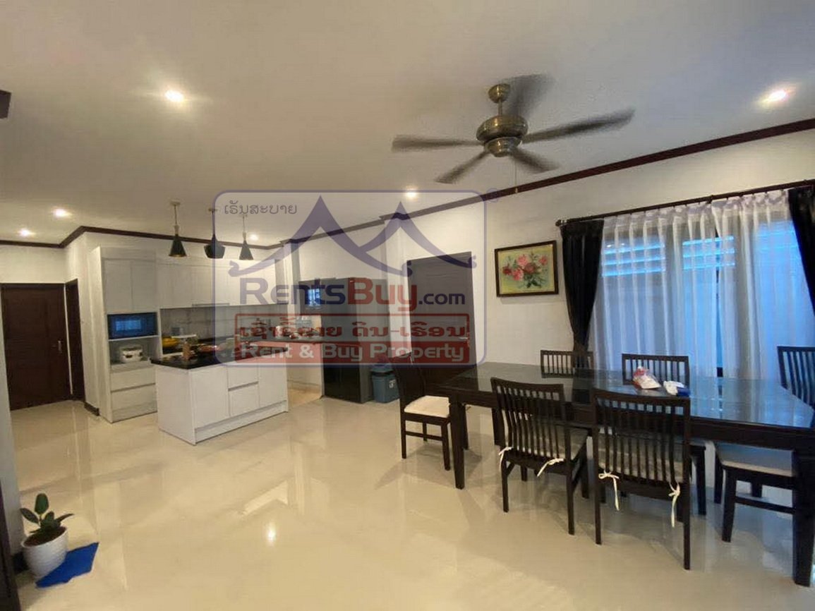6668-Modern 4-Bedroom Family Home for Sale Near That Luang Lake – $180,000